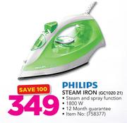 Philips Steam Iron GC1020 21