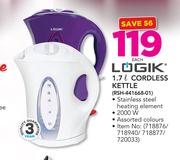 Logik 1.7ltr Cordless Kettle RSH-441668-01-Each