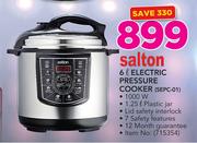 Salton 6ltr Electric Pressure Cooker SEPC-01