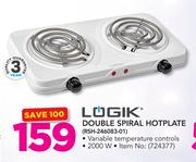 Logik Double Spiral Hotplate RSH-246083-01