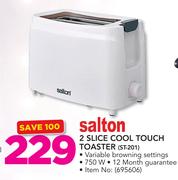 Salton 2 Slice Cool Touch Toaster ST-201