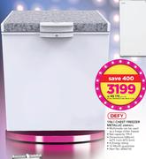 Defy 196 Ltr Chest freezer Metallic DMF451