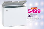 Zero 215 Ltr Chest Freezer GF 215