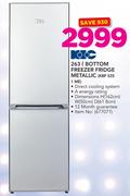 Kic 170 Ltr Top Freezer Fridge White 518 1