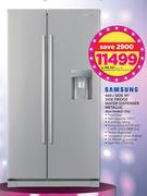 Samsung 660 Ltr Side By Side Fridge With Water Dispenser Metallic RSA1WHMG1 XFA 