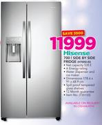 Hisense 700 Ltr Side By Side Fridge H700SI-ID