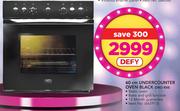 Defy 60cm Undercounter Oven Black DBO458