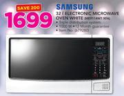 Samsung 32 L Electronic Microwave Oven White ME9114W1 XFA