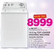 Whirlpool 10.5kg Top Loader Washing Machine Washer 3SWTW4