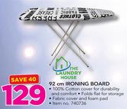 The Laundry House 92cm Ironing Board
