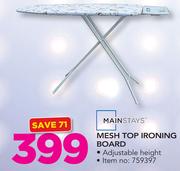 Mainstays Mesh Top Ironing Board