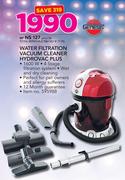 Genesis Water Filtration Vacuum Cleaner Hydrovac Plus