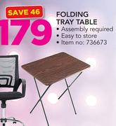 Folding Tray Table