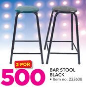 Bar Stool Black-For 2