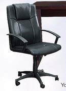 York High Back Chair Black