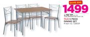 Tilo 5 Piece Dining Set