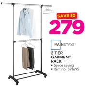 Mainstays 2 Tier Garment Rack
