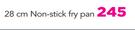 Kitchen Kulture 28cm Non Stick Fry Pan