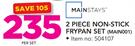 Mainstays 2 Piece Non Stick Fry Pan Set-Per Set