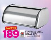Always Home Stainless Steel Bread Bin