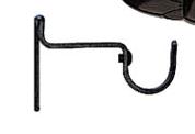 Decorland 25mm Aluminium Curtain Rods & Accessories Black Metal Bracket
