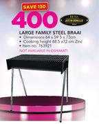 Ketla Large Family Steel Braai