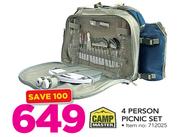 Campmaster 4 Person Picnic Set