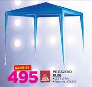Out & About PE Gazebo Blue