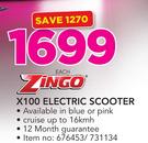 Zingo X100 Electric Scooter-Each