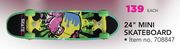 24" Mini Skateboard-Each