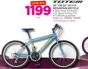 Totem 24" Or 26" XC110 Mountain Bicycle-Each