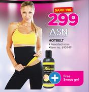 Asn Hotbelt With Free Sweat Gel