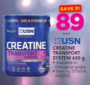 USN Creatine Transport System-650g Each