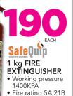 Safe Quip Fire Extinguisher-1Kg