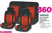Stingray Rallysport Car Seat Cover set 6 Piece-Each