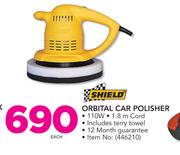Shield Orbital Car Polisher Includes Terry Towel