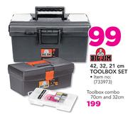 Big Jim 42, 32, 21cm Toolbox Set