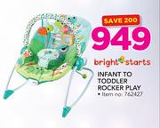 Bright Starts Infant To Toddeler Rocker Play