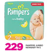 Pampers Jumbo Newbaby-94's
