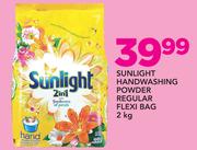 Sunlight Handwashing Powder Regular Flexi Bag-2Kg