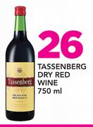 Tassenberg Dry Red Wine-750ml