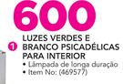 Santa's Trading Luzes Verde e Branco Psicodélicas Para Interior