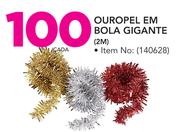 Santa's Trading Ouropel EM Bola Gigante (2M)-Cada