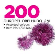 Santa's Trading Ouropel Orelhudo 2M