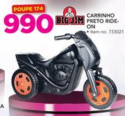 Big Jim Carrinho Preto Ride-On