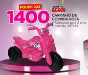 Zoot'n Scoot Carrinho De Corrida Rosa