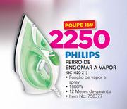 Philips Ferro de Engomar a Vapor GC1020 21