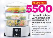 Russell Hobbs 3Ltr vaporizador de Alimentos de 3 prateleiras