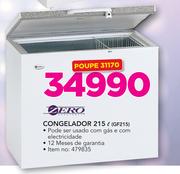 Zero Congelador 215ltr GF215