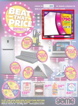 Game Botswana : Beat that Price (14 Dec - 24 Dec 2017), page 1